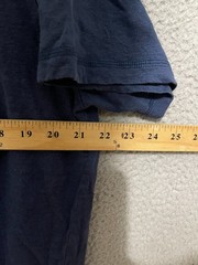 Todd Snyder T Shirt Mens 100% Linen Size XXL Blue Short Sleeve Adult