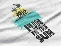 Men’s Graphic T-Shirt Fun In The Sun In Cartagena Eco-Friendly Limited Edition