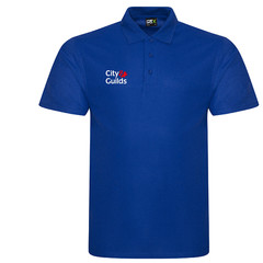 City & Guilds Polo shirt customised embroidered with company name or any text
