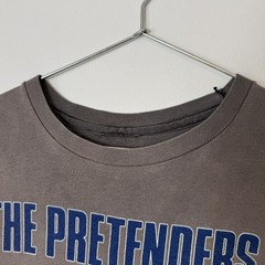 Vintage 1987 The Pretenders World Tour Faded Distressed Band Tee Black Rare