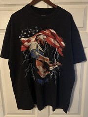 Zach Bryan American Flag Shirt, OFFICIAL, XL, SOLD OUT