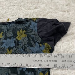 LOST Shirt Men M Slim Floral Black Skate Surf Island Hawaiian Y2k Pocket Tee M