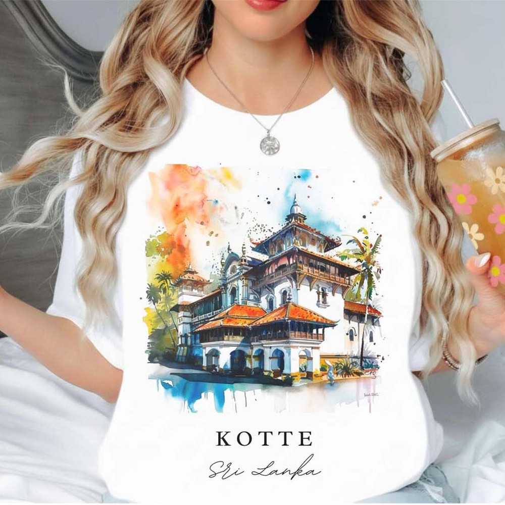 Kotte Sri Lanka Unisex Shirt Travel Gift Sri Lanka Trip Lover Souvenir Tee