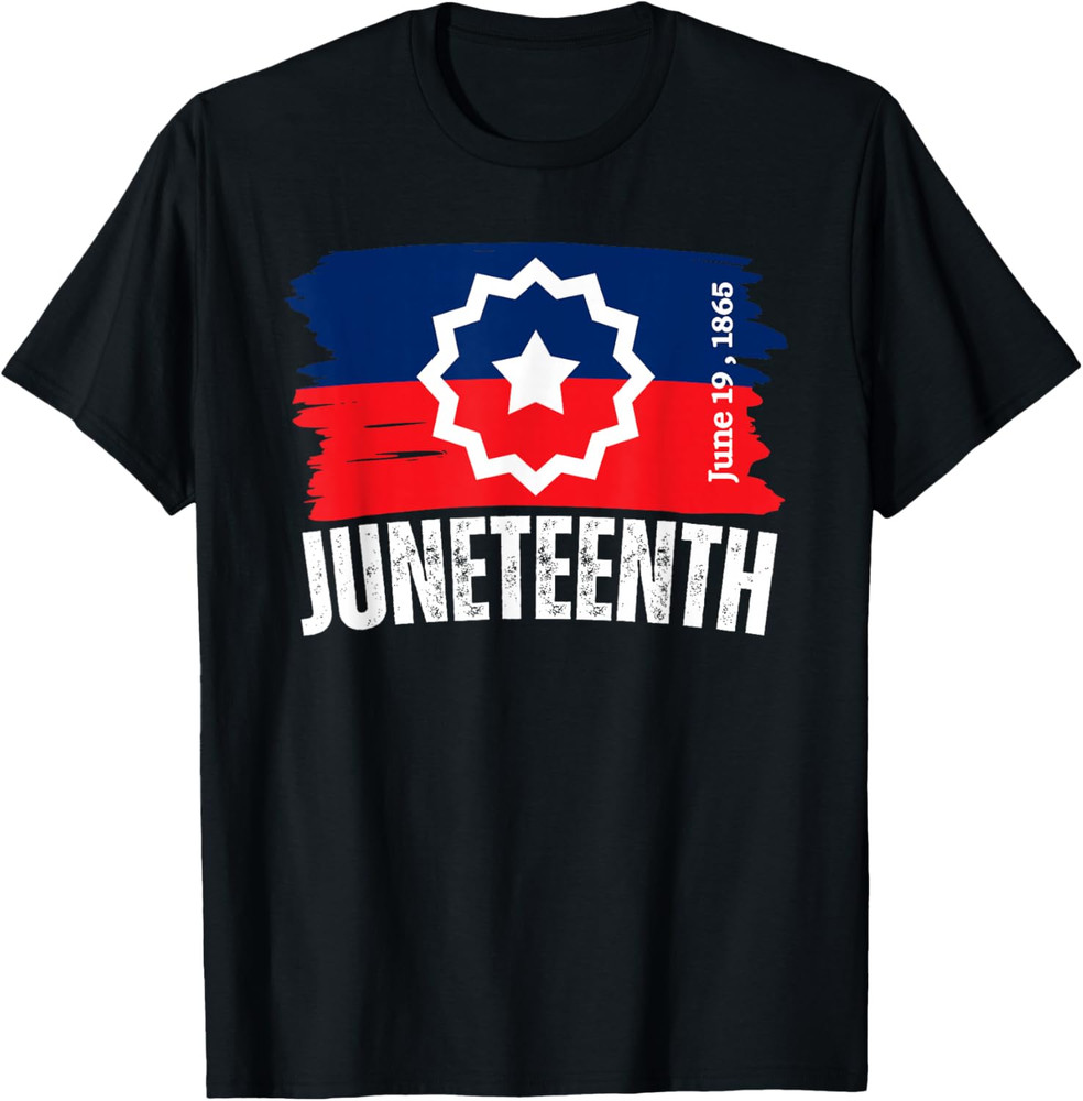 Juneteenth Flag Black Freedom Day Apparel T Shirt