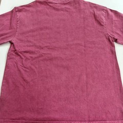 Illicit Bloc IB Sportswear Mens Medium T-Shirt Washed Magenta 300GSM 100% Cotton