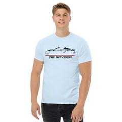 718 Spyder Open Top Flat Six Roadster Graphic T-Shirt Gift