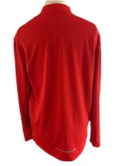 Nike Running Team Kenya Half Zip Pullover Dri-fit shirt Reflective Sz Medium
