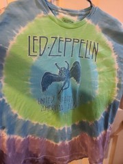 vintage led zeppelin t shirt 1977 tour