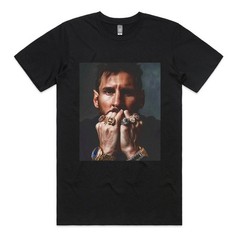 Urban Streetwear Graphic T-Shirt Men’s Fashion Portrait Print Casual Crew Neck T