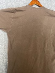 SEE PICS Jimi Hendrix Gold Foil Graphic Tshirt Guitar Brown Mens Large Tee Shirt