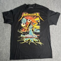 2023 Official Metallica Phoenix Shirt Sz L State Farm Stadium Arizona Tour AZ