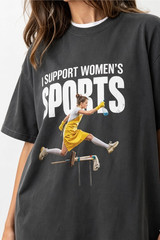 “I Support Women Sport Funny” Shirt T-Shirt, Gen Z Humor Shirt