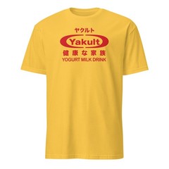 Yakult Shirt Japanese Streetwear Kawaii Graphic Tee Unisex