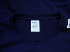 US Navy Submarine Text Port & Company Blue T Shirt Men’s Size L NWT