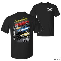 Chevy Truck T-Shirt, Vintage Chevrolet Pickup Graphic Tee with Legendary Classic