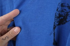 Vintage 90s Y2K Streetwear Mens Large Sri Lanka Elephant Short Sleeve T-Shirt