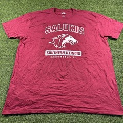 Men’s SIU Southern Illinois Salukis T-Shirt Size 2XL NWOT Fanatics