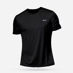 Mens Quick Dry Gym T Shirt Running Sports Lightweight Breathable Top