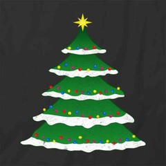 CHRISTMAS TREE TShirt Tee Short-Sleeved Cotton CLOTHING HOLIDAY S1BCA209