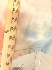 Howler Brothers Short Sleeve Shirt Burnt Orange/White/Tie Dye Graphic, XL
