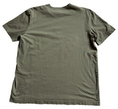 LIFE IS GOOD Men’s T Shirt Chillin’ & Grillin’ Short Sleeve Olive Green Large