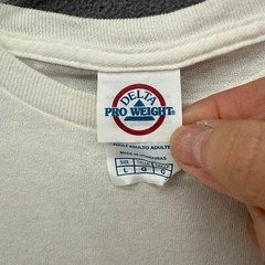 Bud Light T Shirt Mens Large NFL Official Beer Sponsor Minimalist Football Delta