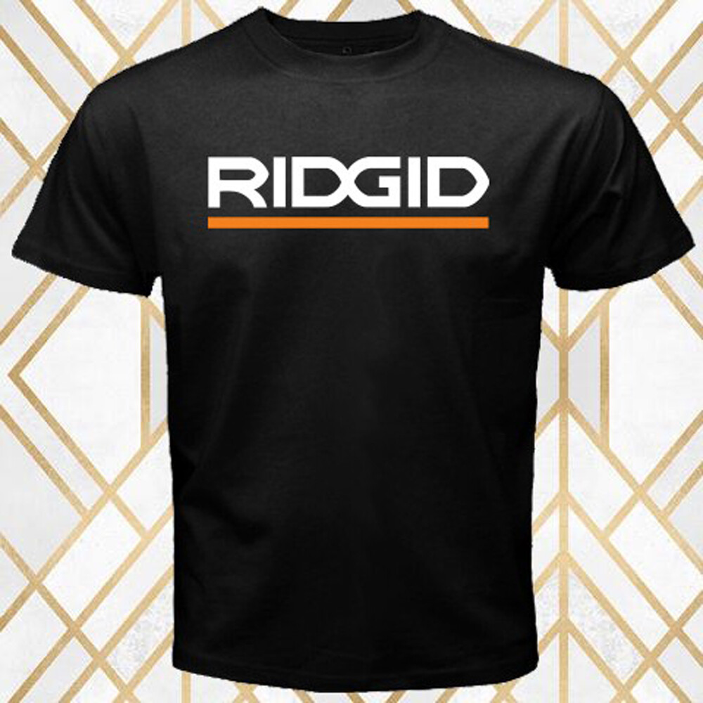 RIDGID Famous Tool Men’s Black T-Shirt Size S – 5XL