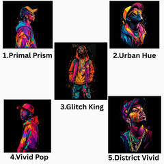 Urban Pop Hip Hop Graphic Tee, Comfort Colors T Shirt, Unisex Streetwear Tee