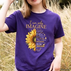 I Only Can Imagine Faith Christian Catholic Jesus God Lover T-Shirt