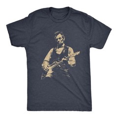 Abraham Lincoln Guitar T-Shirt, Retro Political Humor Tee