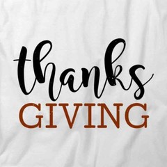 THANKSGIVING Tee Short-Sleeved Cotton HOLIDAY CLOTHING S1WS466