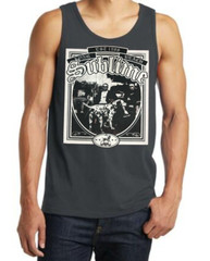 Sublime Dalmatian Dog Rock Band Black Tank Top (Various Colors)