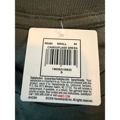 Hanes R5280 Mens ComfortSoft T-Shirt Short Sleeve Crew Neck Green Small 4 pack
