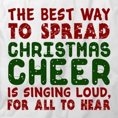 SPREAD CHRISTMAS CHEER TShirt Tee Short-Sleeved Cotton HOLIDAY CLOTHING S1WSA397