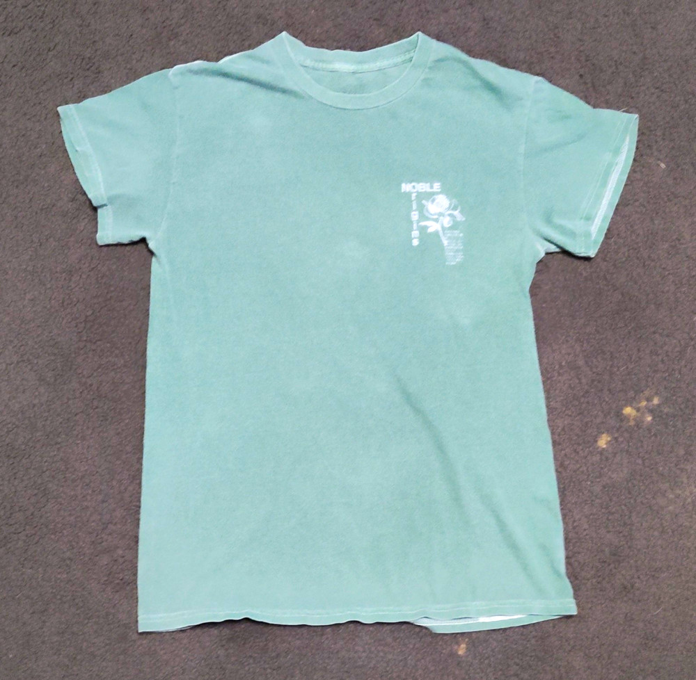 Global Hiatus Osaka Noble Origins Green Crew Neck Cotton Knit Tee Men’s S