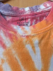 Spiral Tie Dye T-shirt top Men’s/Women’s Non Fade Handmade NEW Small (34-36)