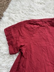 Vineyard Vines Deep Red “Oklahoma” Themed Sz. S Classic Tee. Grt. Quality