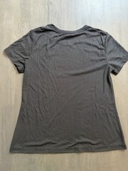Jordan Black Short Sleeve T-Shirt Jumpman Logo Crew Neck Women’s Medium