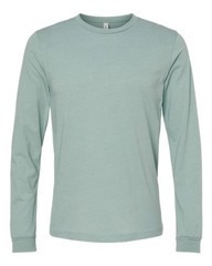 BELLA + CANVAS Heather CVC Long Sleeve Tee – 3501CVC