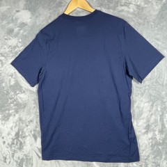 Nike Mens The Nike Tee Navy Blue Short Sleeve Cotton Swoosh Logo Shirt M NEW