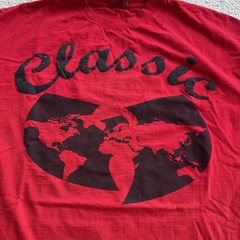 Vtg Y2K Wu Tang Clan 2006 Tour Rap Tee T-Shirt Red Size XXL RARE Wu Music Group