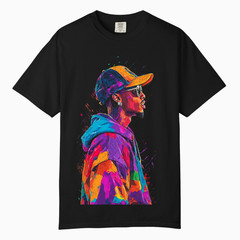 Urban Pop Hip Hop Graphic Tee, Comfort Colors T Shirt, Unisex Streetwear Tee