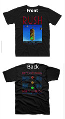 RUSH Band T Shirt Fifty Something North American Tour 2026 Reprint