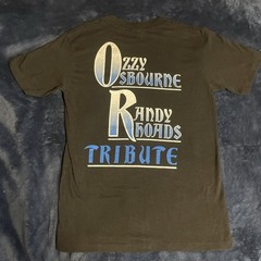 VTG OZZY OSBOURNE T-SHIRT RANDY RHOADS TRIBUTE M (38-40) 1987 SINGLE STITCH
