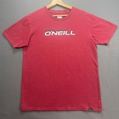 O’Neill Short Sleeve Graphic T-Shirt Heather Red Size M