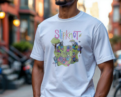 Slipknot Cute Cartoon Shirt – Funny Parody Metal Band T-Shirt A465
