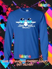 Santa Monica Airlines SMA Natas Kitten Crew Neck T-Shirt American Men’s T-Shirt