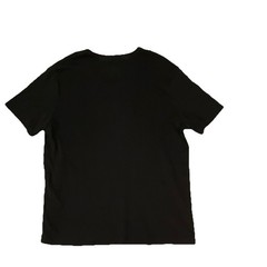 Banana Republic Dress Vee Black V-Neck Short Sleeve T-Shirt XL
