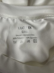 Lilcreek Concealed Carry Compression Shirt Men’s Size L White Tactical Holster