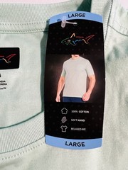 Greg Norman Relaxed Fit Pocket Tee Men’s Size Large Shirts Cotton Green NWT